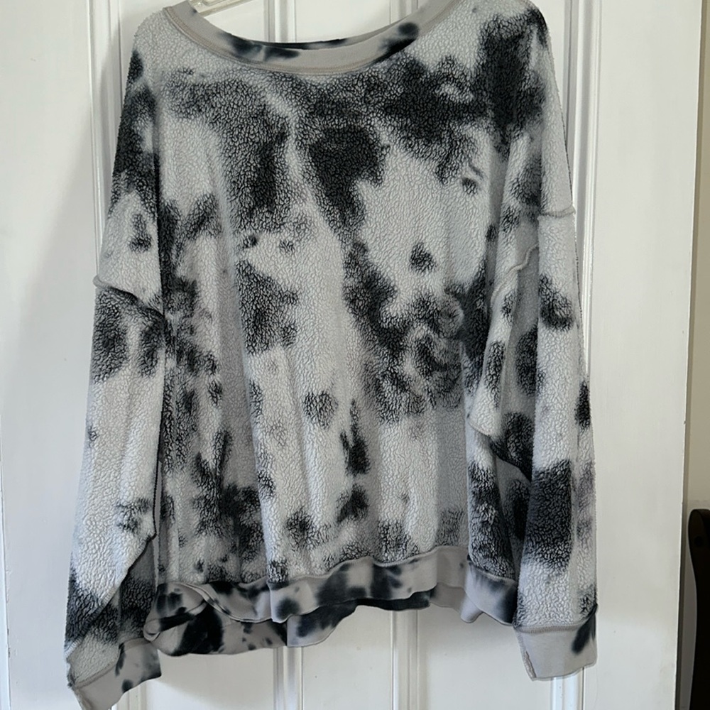 Free people reversible sweatshirt